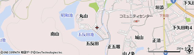 京都府亀岡市下矢田町五反田7周辺の地図