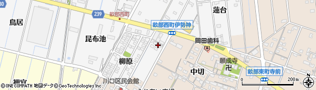 愛知県豊田市畝部西町柳原31周辺の地図