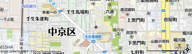 訪問介護まごのて中京周辺の地図