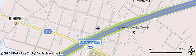 三重県四日市市下海老町4251周辺の地図