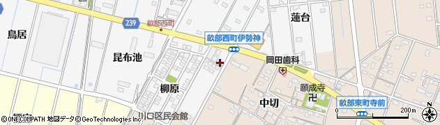 愛知県豊田市畝部西町柳原30周辺の地図