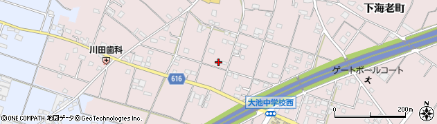 三重県四日市市下海老町4308周辺の地図