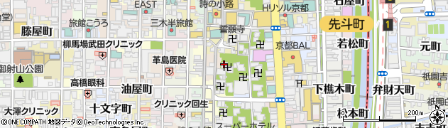 誠心院周辺の地図
