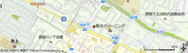 滋賀県草津市野路町650周辺の地図