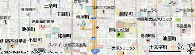 ONEST京都烏丸スクエア(1)【平日のみ 7:30～22:00・再入庫不可】周辺の地図