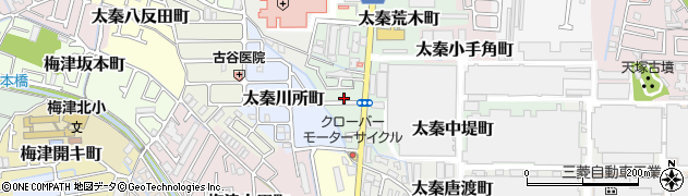 高川周辺の地図
