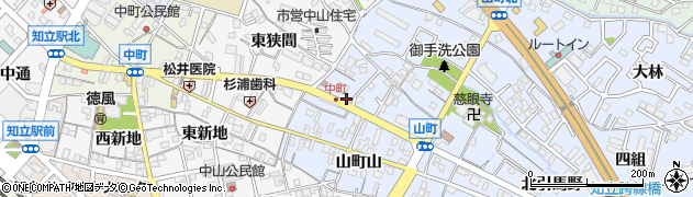 ジャパンカイロ愛知中央周辺の地図