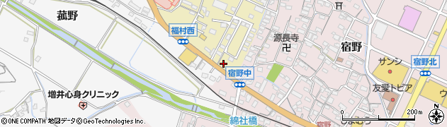 読売センター菰野町周辺の地図