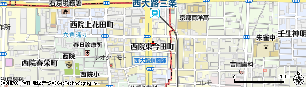 ヨシオカバレエスタジオ周辺の地図