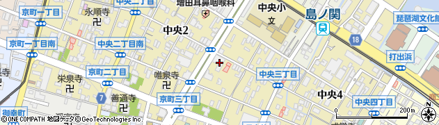 損保ジャパンパートナーズ株式会社　滋賀支店周辺の地図
