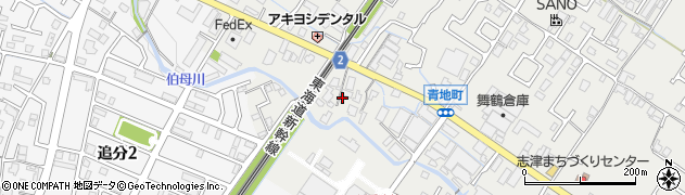 滋賀県草津市青地町712周辺の地図
