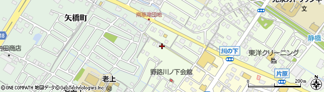 滋賀県草津市野路町483周辺の地図