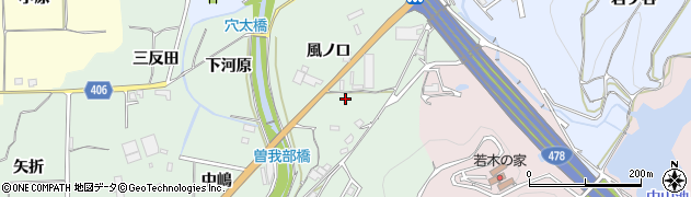 京都府亀岡市曽我部町重利風ノ口46周辺の地図