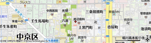京都大宮六角郵便局 ＡＴＭ周辺の地図