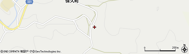 愛知県岡崎市保久町（上ミ上ケ）周辺の地図