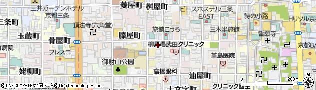 京都府京都市中京区堀之上町120周辺の地図