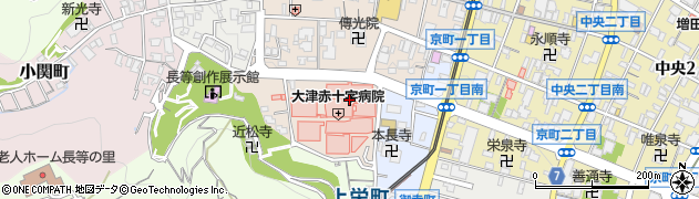 大津赤十字訪問看護ステーション周辺の地図