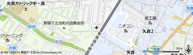 滋賀県草津市野路町2402周辺の地図