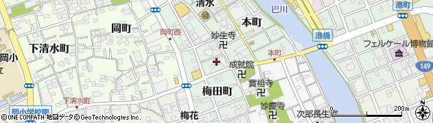 北村東洋治療院周辺の地図
