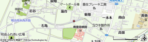 愛知県豊田市和会町（北新切）周辺の地図