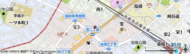 買取専門店大吉　知立店周辺の地図