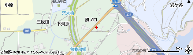 京都府亀岡市曽我部町重利風ノ口37周辺の地図