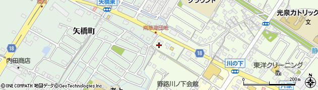 滋賀県草津市野路町463周辺の地図