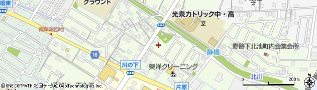 滋賀県草津市野路町648周辺の地図