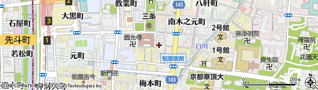 京都府京都市東山区高畑町周辺の地図