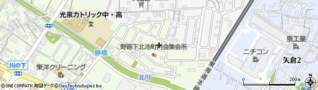 滋賀県草津市野路町2415周辺の地図