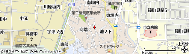 京都府亀岡市篠町馬堀周辺の地図