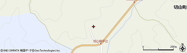 愛知県岡崎市切山町縄手上周辺の地図