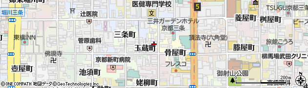 今幸株式会社　京都店周辺の地図