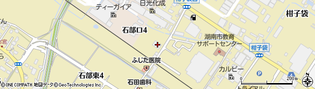 滋賀県湖南市柑子袋575周辺の地図