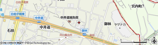 愛知県東海市加木屋町御林48周辺の地図