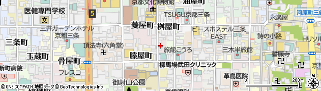 書遊京都店周辺の地図