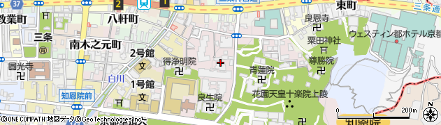 京都府京都市東山区粟田口三条坊町周辺の地図