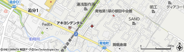 滋賀県草津市青地町626周辺の地図