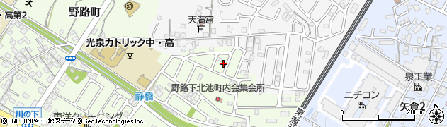 滋賀県草津市野路町2429周辺の地図