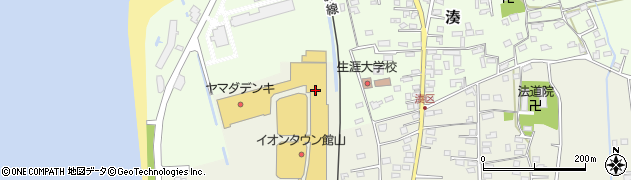 らくーね館山店周辺の地図