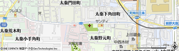 千石荘児童公園周辺の地図