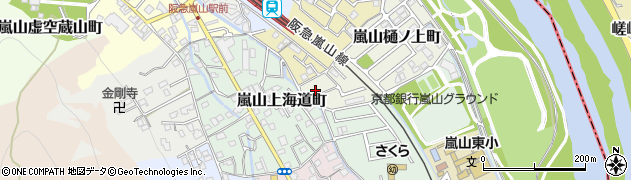 京都府京都市西京区嵐山樋ノ上町1周辺の地図