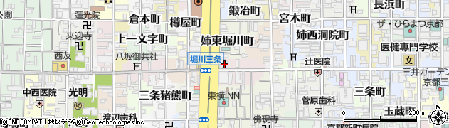 京都府京都市中京区橋東詰町1周辺の地図