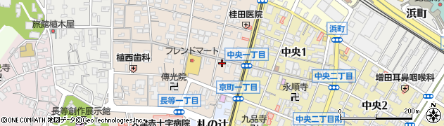 大津中央鍼灸院周辺の地図