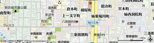 京都府京都市中京区姉猪熊町311周辺の地図
