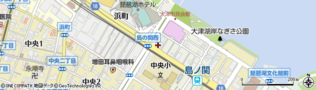 太陽生命保険株式会社　大津支社周辺の地図