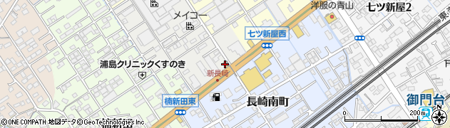 なか卯１国清水長崎店周辺の地図