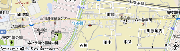 京都府亀岡市篠町柏原石垣46周辺の地図