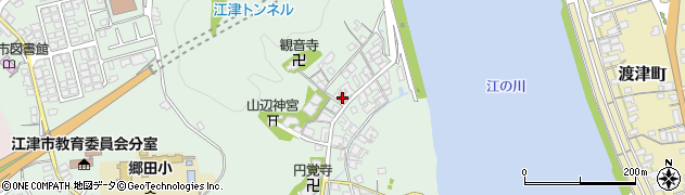江津本町郵便局周辺の地図