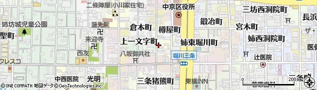 京都府京都市中京区姉猪熊町322周辺の地図
